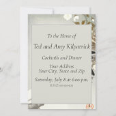 クロウレイヴンコソン日本のバード 招待状 (裏面)