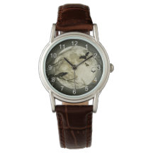 クロウ不気味とこうもりオーバー月