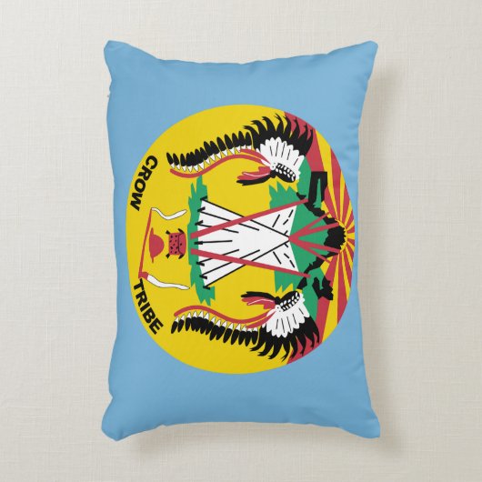 クロウ国旗 アクセントクッション (正面(垂直))