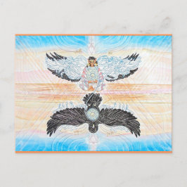 クロウ女性妖精はがき ポストカード