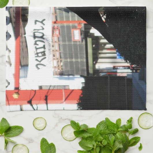 クロウ日本の キッチンタオル (折り畳み)