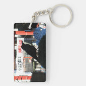 クロウ日本の キーホルダー (裏面)