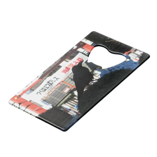 クロウ日本の クレジットカード栓抜き (裏面アングル)