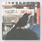 クロウ日本の ストーンコースター (正面)