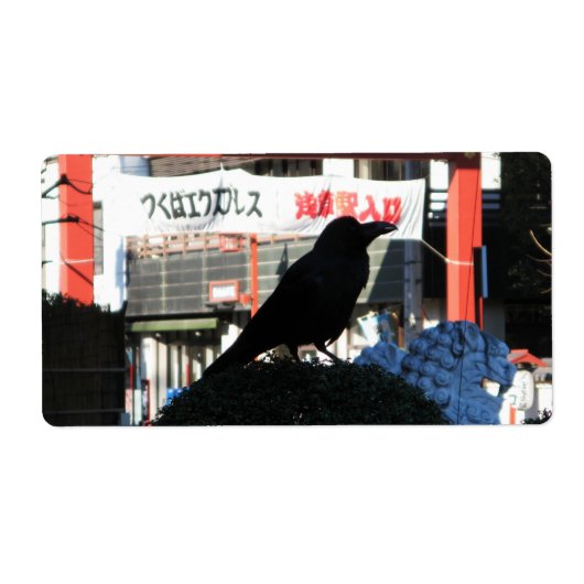 クロウ日本の ラベル (正面)