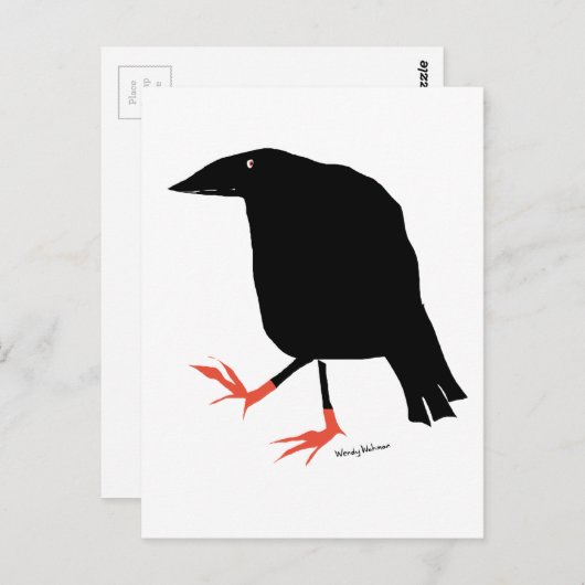 クロウ足 ポストカード (正面/裏面)