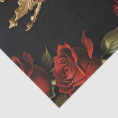 クロウ金ゴールドクラウンレッドローゼデクページ 薄葉紙 (詳細)