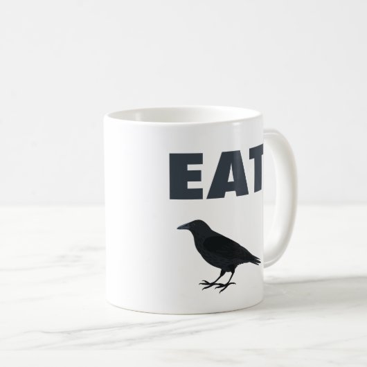 クロウ食べ マグカップ (正面右)