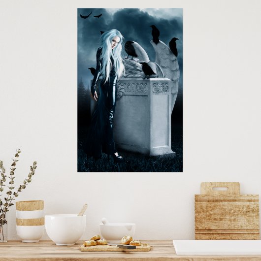 クロウ魔女ポスター ポスター (キッチン)