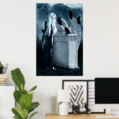 クロウ魔女ポスター ポスター (ホームオフィス)