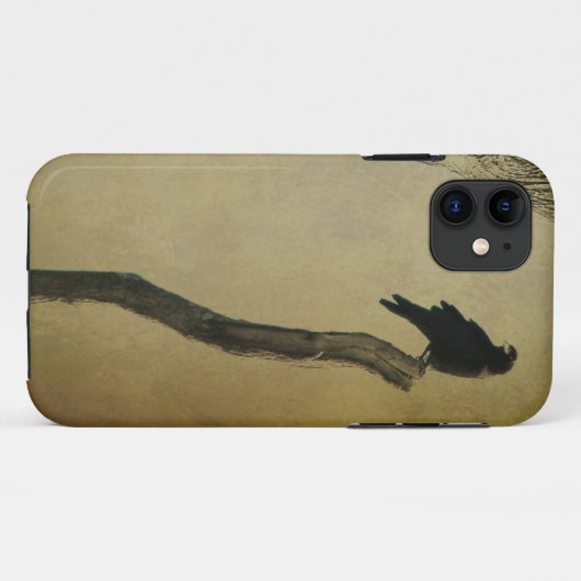 クロウ・イン・自然 Case-Mate iPhoneケース (裏面(横))