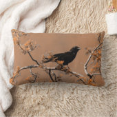 クロウ・オブ・春装飾用クッション ランバークッション (ブランケット)