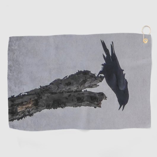 クロウ ゴルフタオル (横)