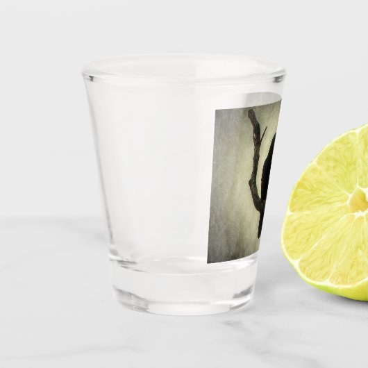 クロウ ショットグラス (左)