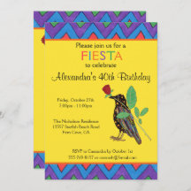 クロウ&バラメキシカンアートバースデーパーティーへの招待