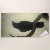 クロウ ビーチタオル (正面)