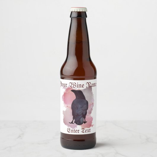 クロウ ビールラベル (正面)