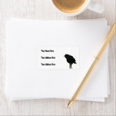 クロウ/レイヴン写真 ラベル (インサイチュ)