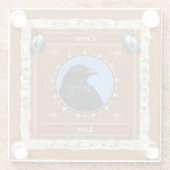 クロウ – ローグラスコースター ガラスコースター (裏面)