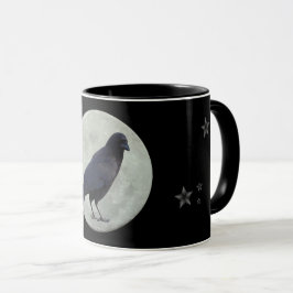 クロウ、月、星 マグカップ