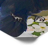 クロウ（鳥）ショウジョウコウカンチョウ ポスター (角)