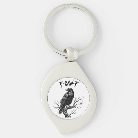 クロウ – F-Caw-F キーホルダー (正面)