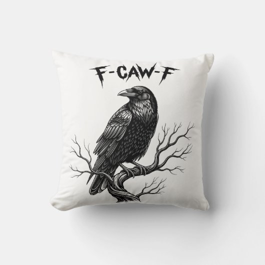 クロウ – F-Caw-F クッション (正面)