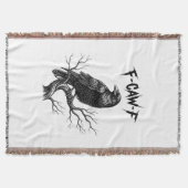 クロウ – F-Caw-F スローブランケット (正面)