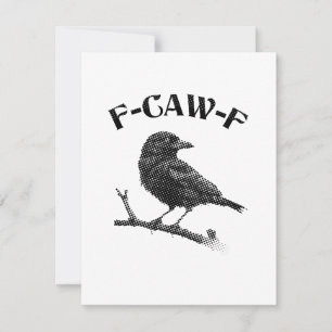 クロウ F-CAW-F ハロウィン ノートカード