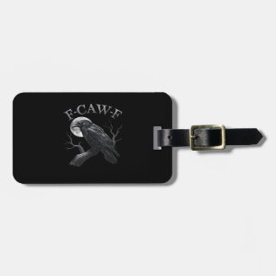 クロウF-Caw-Fバードムーンおもしろいレトロクラシック ラゲッジタグ