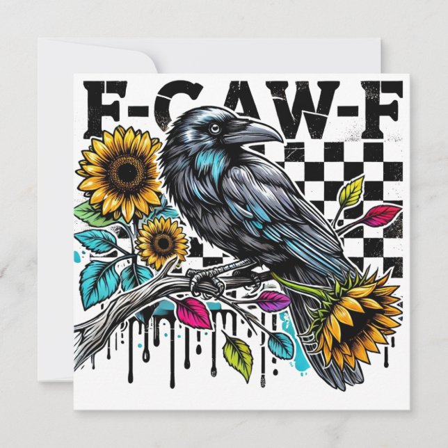 クロウRaven F-CAW-F面白いハロウィーン (正面)