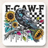 クロウRaven F-CAW-F面白いハロウィーン コースター (正面)