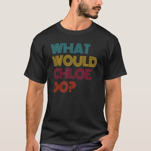 クロエが好きになること Tシャツ (正面)