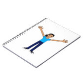 クロエのアバター ノートブック (左側)