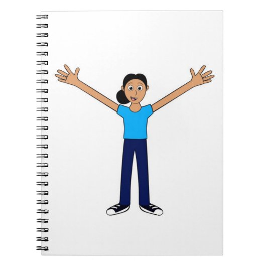 クロエのアバター ノートブック (正面)