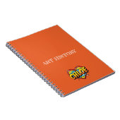 クロエオレンジ ノートブック (右側)