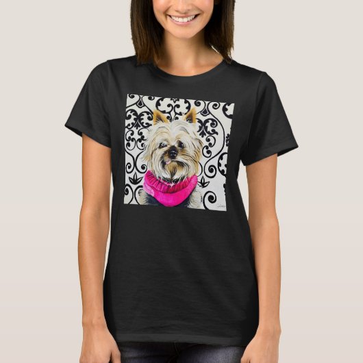 クロエザシーズー(犬) Tシャツ (正面)