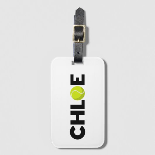 クロエテニス ラゲッジタグ (正面縦)