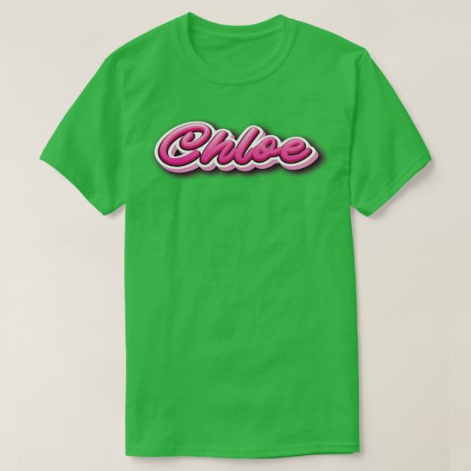 クロエピンクと申します Tシャツ (デザイン正面)