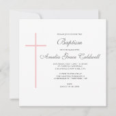 クロエレガントスピンクの招待 招待状 (正面)