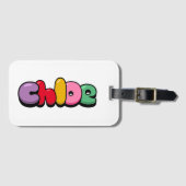 クロエ荷物タグ ラゲッジタグ (正面横)