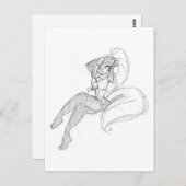 クロエ退屈05 ポストカード (正面/裏面)