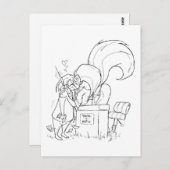 クロエ・スヌグ・オ・マティック ポストカード (正面/裏面)