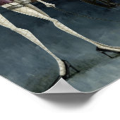 クロエ、ゾエ、シャム猫たち ポスター (角)