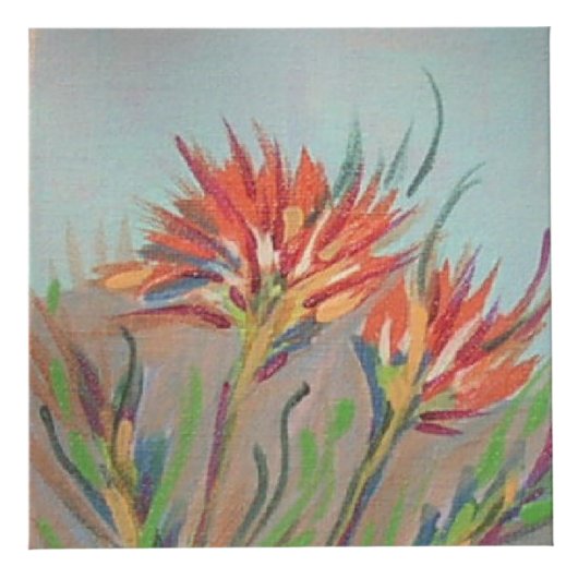 クロエ・ディー・ノーブルのカーメル庭園の絵画5点 フォトキューブ (正面)