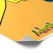 「クロエ、メロディ、調和」花妖精バンドのポスター ポスター (角)