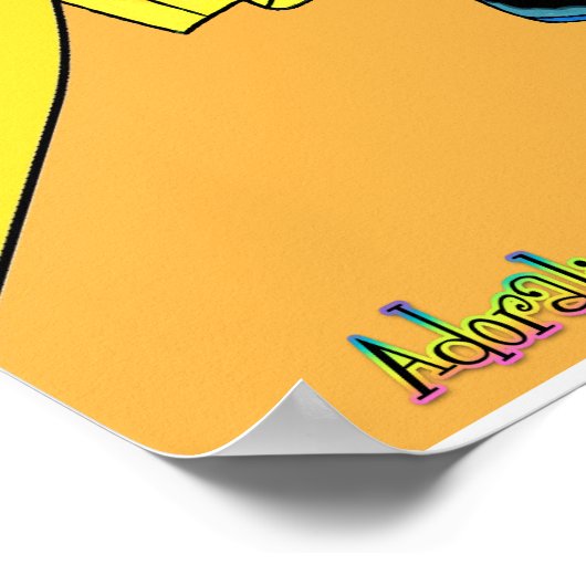 「クロエ、メロディ、調和」花妖精バンドのポスター ポスター (角)