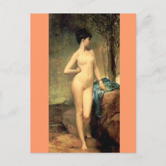 クロエ – ヴィンテージアート – 有名な絵画 – Lefebvr ポストカード (正面)