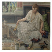 クロエ（Edward Poynter著） タイル (正面)