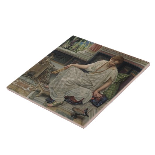 クロエ（Edward Poynter著） タイル (側面)